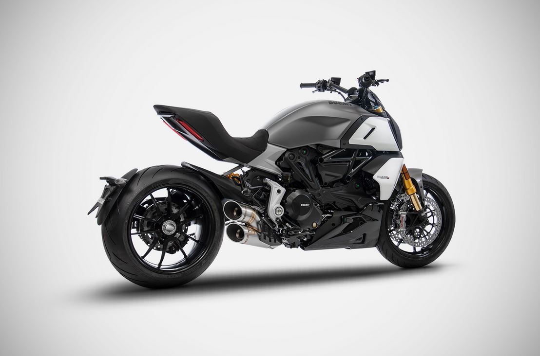 ZARD 2-1-2 Exhaust for Ducati Diavel 1260 (2021+) -Euro 5