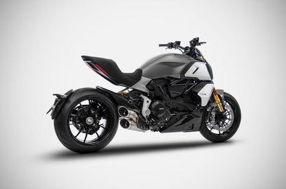 ZARD 2-1-2 Exhaust for Ducati Diavel 1260 (2021+) -Euro 5