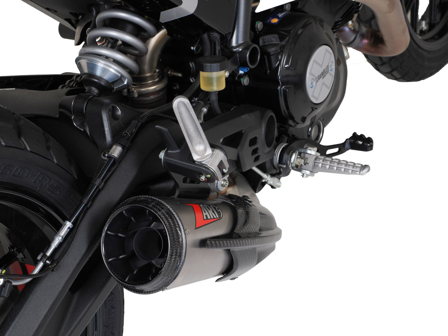ZARD Slip-on Exhaust for Ducati Scrambler 800 (2023+)