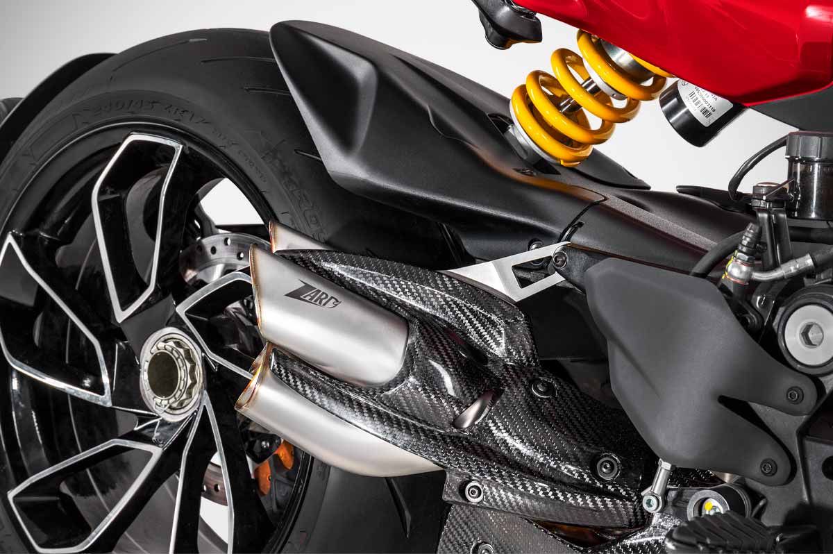 ZARD 'PREDATOR' Four Outlet Exhaust for Ducati Diavel V4