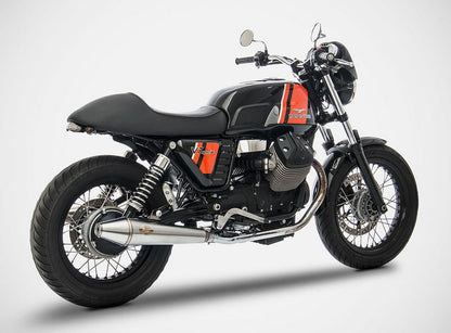 ZARD Dual Slip-on Exhaust for Moto Guzzi V7 and V7 II (all)