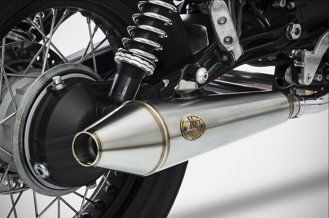 ZARD Dual Slip-on Exhaust for Moto Guzzi V7 and V7 II (all)