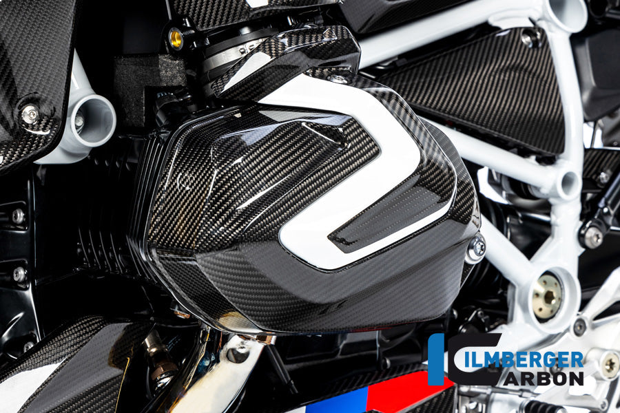 Ilmberger Carbon Spark Plug Cover, Left Side for the BMW R 1250 R/RS/GS/GS Adventure 2019