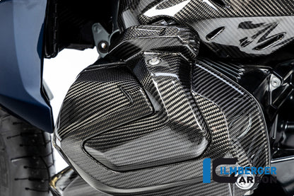 Ilmberger Carbon Spark Plug Cover, Left Side for the BMW R 1250 R/RS/GS/GS Adventure 2019
