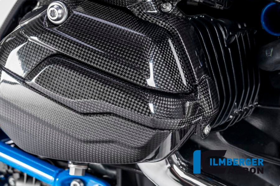 Ilmberger Carbon Spark Plug Cover, Right Side Carbon for the BMW R 1200 GS '13-17, R 1200 GS Adventure 2014, R 1200 RS 2015