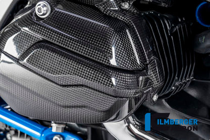 Ilmberger Carbon Spark Plug Cover, Right Side Carbon for the BMW R 1200 GS '13-17, R 1200 GS Adventure 2014, R 1200 RS 2015