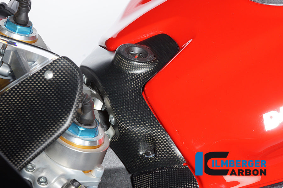 Ilmberger Carbon Ignition Switch Cover Glossy for the Ducati Panigale 1199 R '12-14 / 1299 Panigale '15 / 899 Panigale '13-14