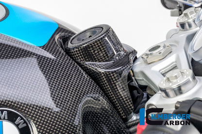 Ilmberger Carbon Ignition Lock Cover for the BMW R Nine T / Scrambler / Racer '14-17 / R Nine T Urban GS 2016