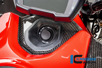 Ilmberger Carbon Ignition Switch Cover for the Ducati Diavel 1260 2019