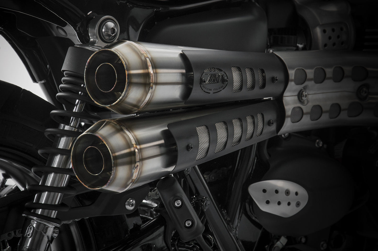ZARD "CONICAL" Slip-on Exhaust for Triumph Street Scrambler / 900 (2017+)