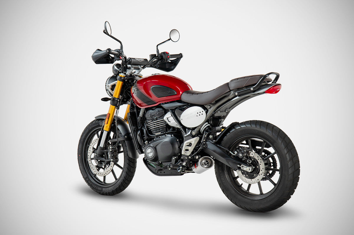 ZARD Full Exhaust system for Triumph Scrambler 400 X / Speed 400 (2024+)