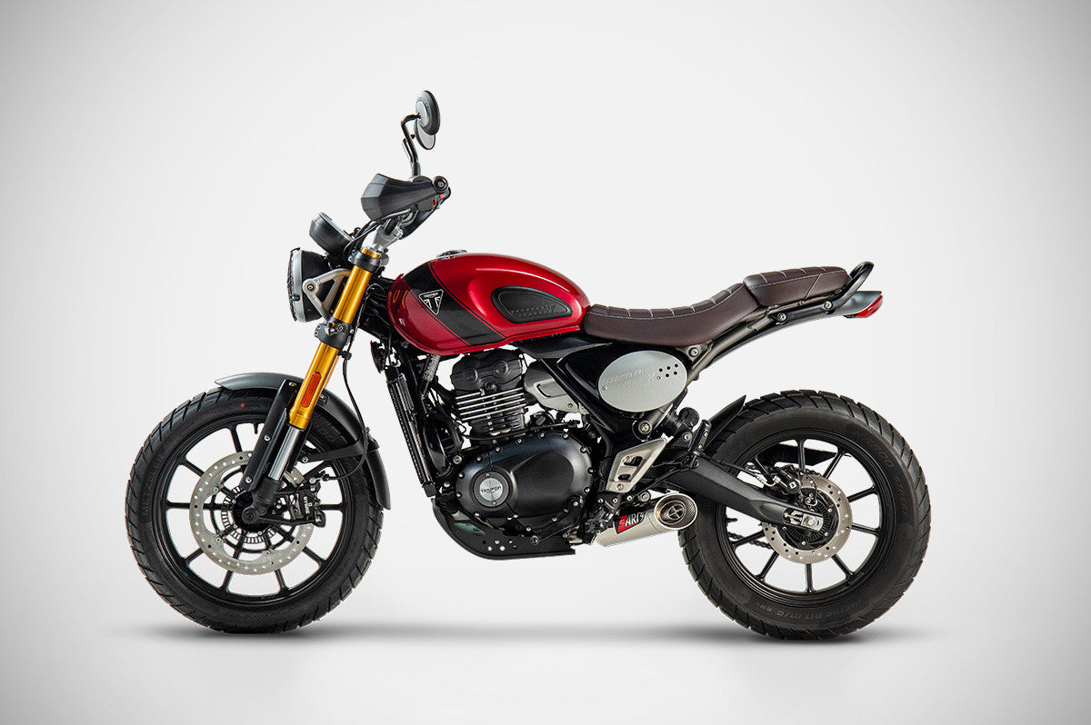 ZARD Full Exhaust system for Triumph Scrambler 400 X / Speed 400 (2024+)