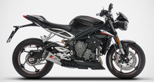 ZARD "SHORT" Slip-on Exhaust system for Triumph Street Triple 765 S / R / RS (17-19)