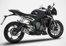 ZARD "SHORT" Slip-on Exhaust system for Triumph Street Triple 765 S / R / RS (17-19)