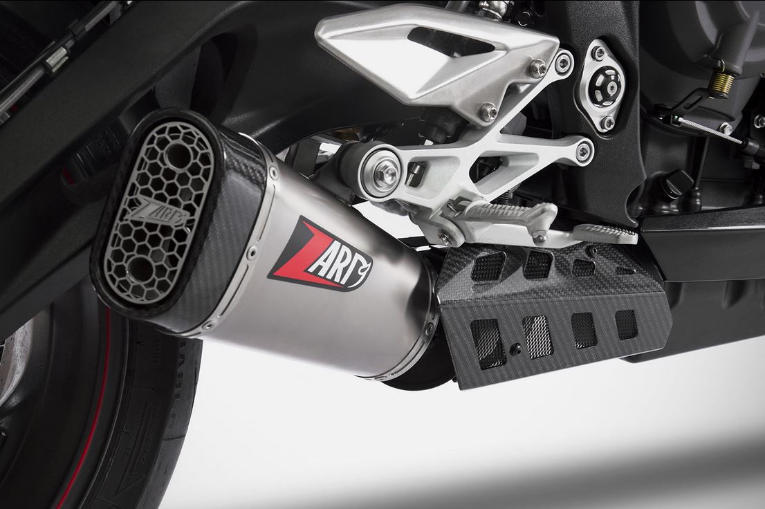 ZARD "SHORT" Slip-on Exhaust system for Triumph Street Triple 765 S / R / RS (17-19)