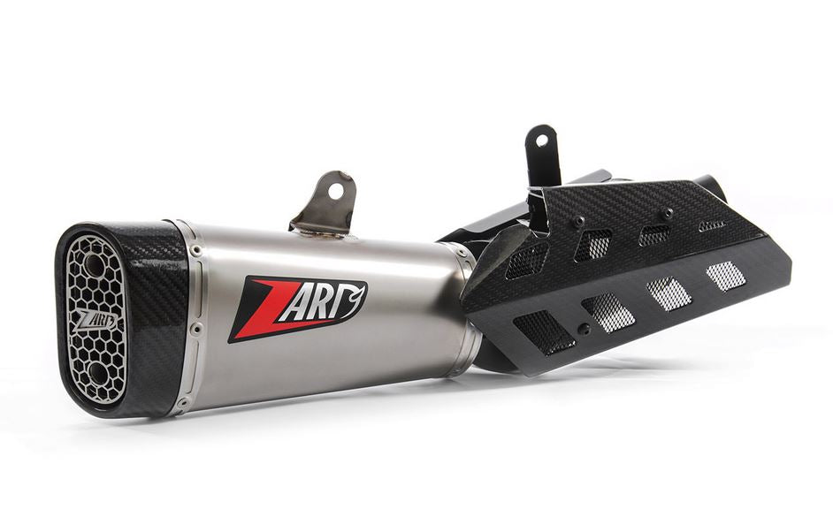 ZARD "SHORT" Slip-on Exhaust system for Triumph Street Triple 765 S / R / RS (17-19)