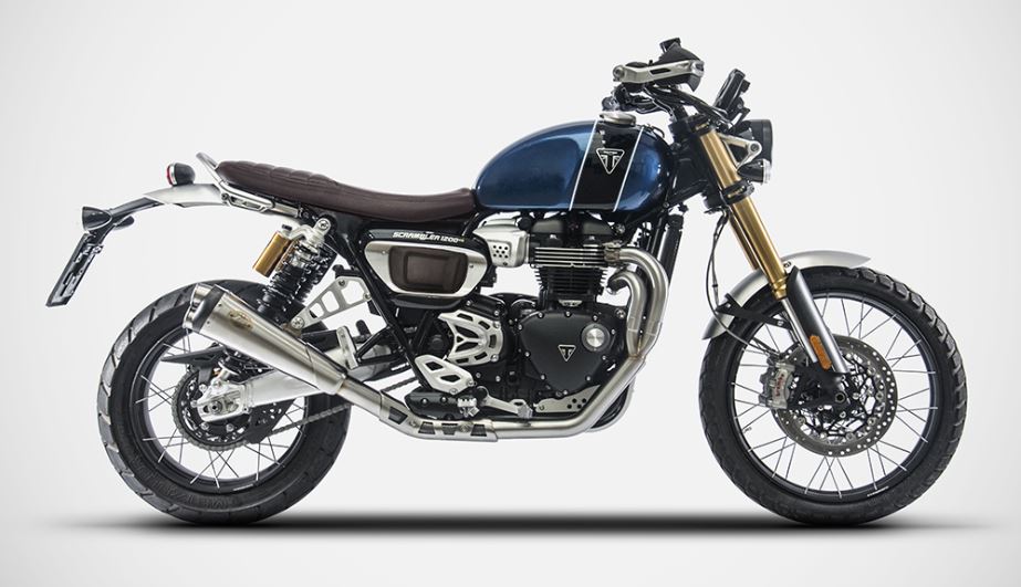 ZARD Full 2 into 1 Exhaust for the Triumph Scrambler 1200 (2019+)