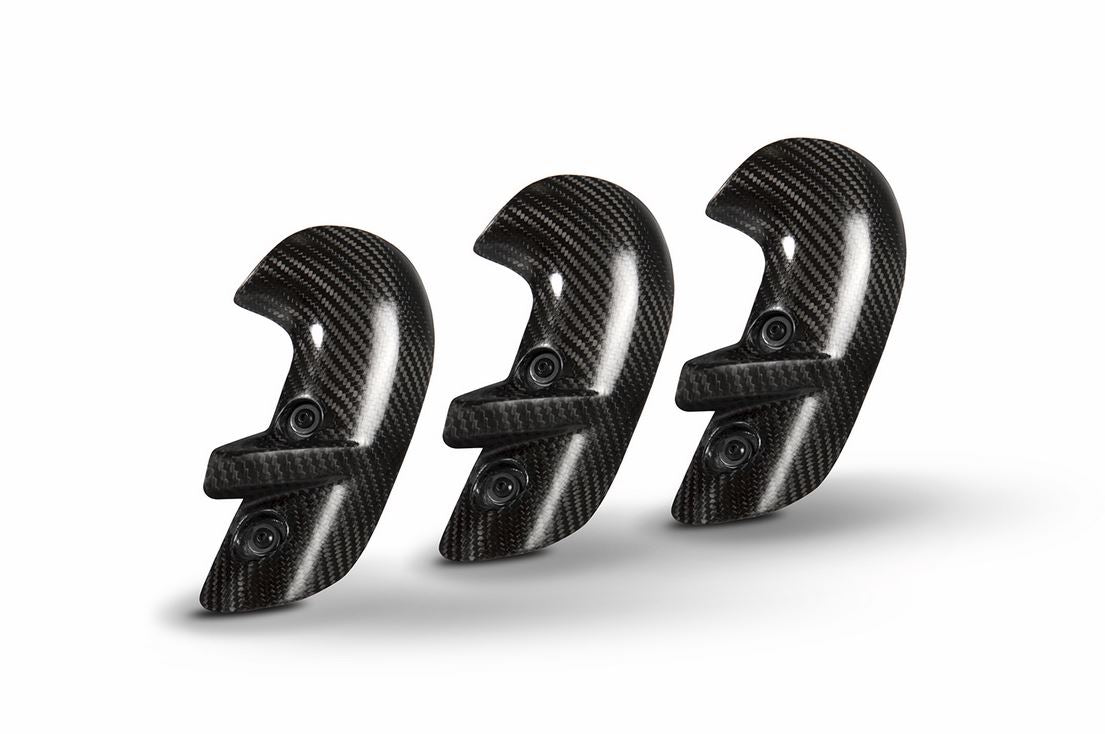 ZARD Carbon Fiber Heatshield Kit for OE Headers for Triumph Rocket III (2020+)