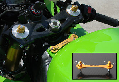 Sato Racing Fuel Tank Quick Release Pin Kit for the Kawasaki ZX-10R (04-05) and ZX-6R (07-08)