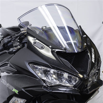 New Rage Cycles (NRC) Mirror Block Off Kit for Kawasaki ZX-6R 636 (2019+)