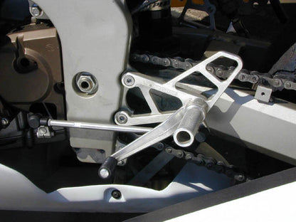 WOODCRAFT Kawasaki ZX6 (98-02) ZX9 (98-03) ZZR600 (05-08) Rearset Kit