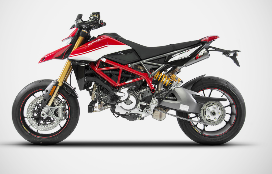 ZARD TOP GUN Dual Slip-on Exhaust for Ducati Hypermotard 950 / SP