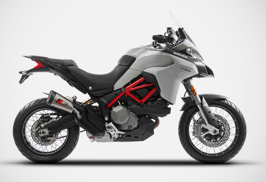 ZARD "SHORT" Slip-on Exhaust system for Ducati Multistrada 950