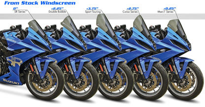 Zero Gravity Racing Windshields for the Suzuki GSX-8R (2024+)