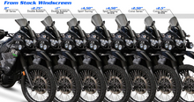 Zero Gravity Racing Windshields for the Kawasaki KLR650 / S / Adventure / Traveler / ABS (2022+)
