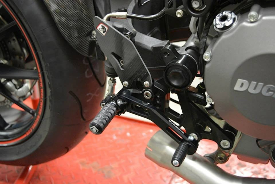 DBK Special Parts (Ducabike) Adjustable Rearsets for the Ducati Monster 696/796/1100