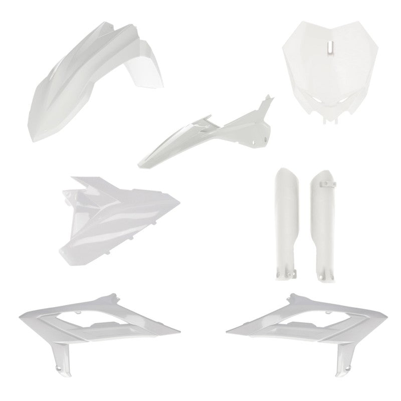 Acerbis 2023 Beta RX300/450 Full Plastic Kit - White