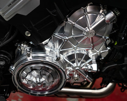 Motocorse Billet Aluminum Clutch Crankcase Cover for the Ducati Diavel V4