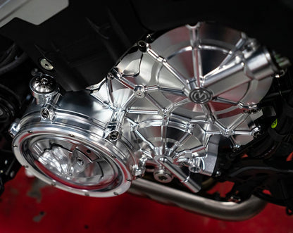 Motocorse Billet Aluminum Clutch Crankcase Cover for the Ducati Streetfighter V4 (2025+)
