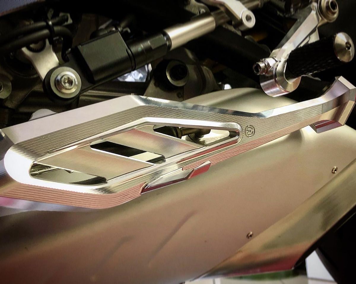 Motocorse Billet Aluminum Side Stand (Kickstand) for Ducati Panigale V4 / S / R / Speciale and Superleggera (18-24)