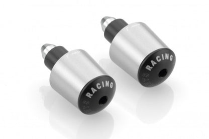 Rizoma Conical Bar End Caps For BMW K1300R, R1200R, S1000RR, Kawasaki Z750, Z900RS, and Z1000