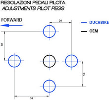 DBK Special Parts (Ducabike) Adjustable Rider Rearsets for the 2017+ Ducati Monster 1200 / S, 2018+ 821, and Supersport