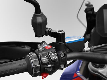 DBK Special Parts (Ducabike) Billet Mirror Adjuster Kit for the BMW R 1300 GS