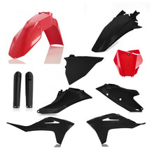 Acerbis 21-23 GasGas MC125/250F/450F/ EX300/250F/350F/450F Full Plastic Kit - Red/Black