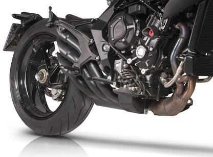 QD Exhaust Power Gun Slip-on - MV Agusta Brutale 800 (2016+), and Dragster 800, F3 675 / 800 (2017+), RVS #1, and Superveloce