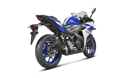 Akrapovic Slip-On Exhaust Yamaha YZF-R3, YZF-R25, (2014+) and MT-03 (2019+)