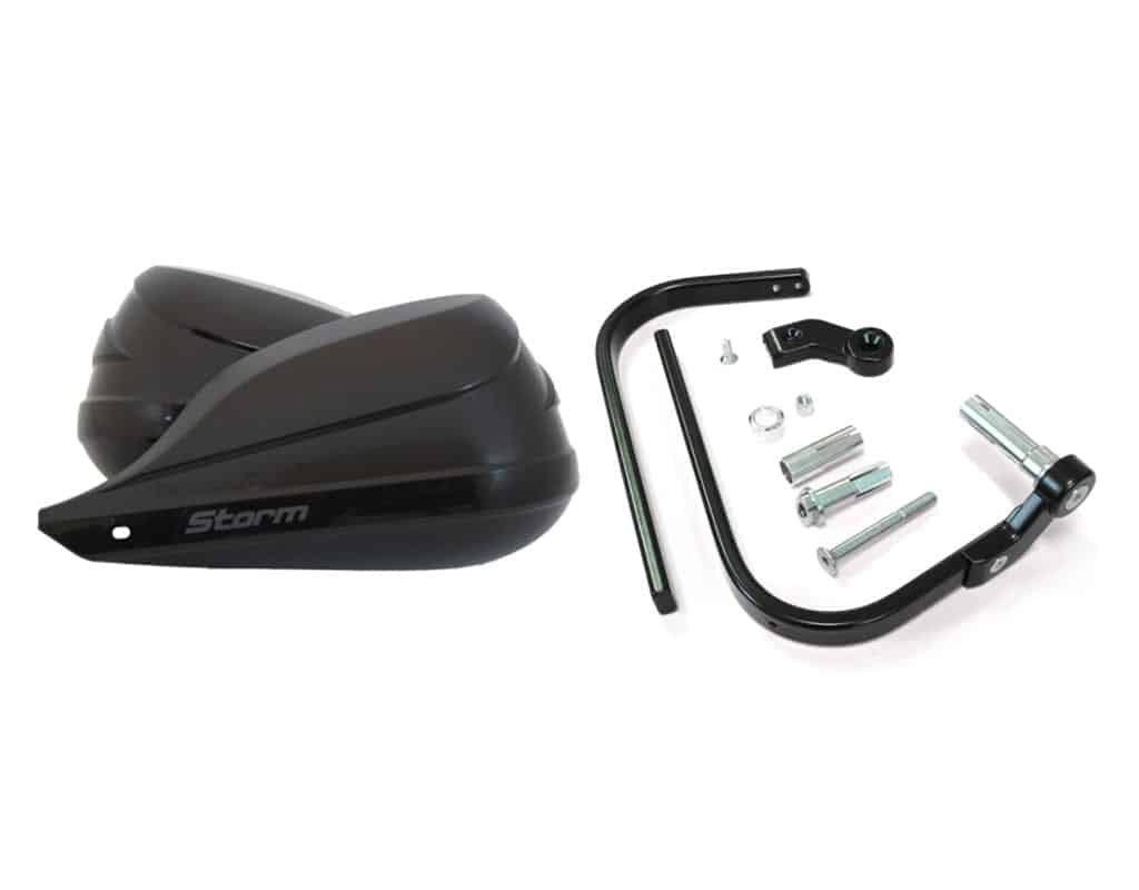 BarkBusters STORM Single Point Bar End Mount Handguard Kit (Hollow Bar)