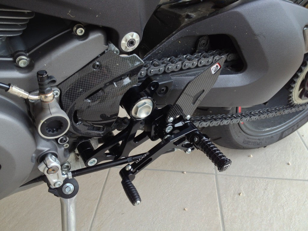 DBK Special Parts (Ducabike) Adjustable Rearsets for the Ducati Monster 696/796/1100