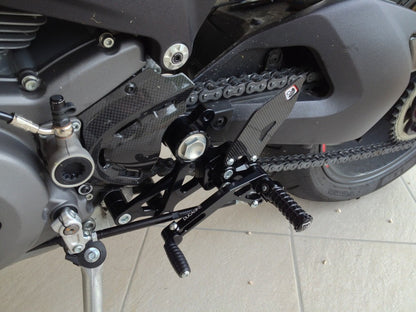 DBK Special Parts (Ducabike) Adjustable Rearsets for the Ducati Monster 696/796/1100
