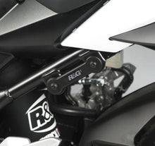 R&G Racing passenger foot rest blanking plate for Suzuki GSX-R750 '11-'14