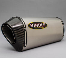 Hindle Exhaust for Aprilia RSV4 (09-20) Slipon Adapter High with Hanger with Evolution Titanium Muffler with Carbon Tip