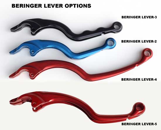 Beringer Replacement Levers for Aerotec Master Cylinders (Brake and Clutch)