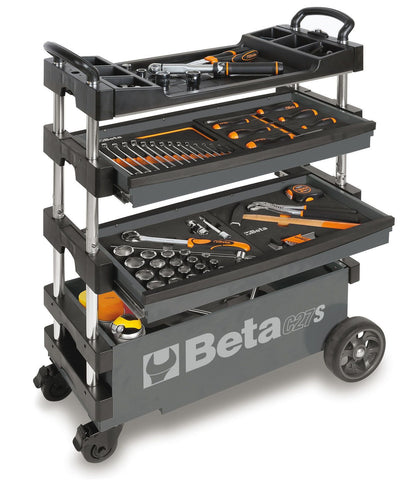 Beta Tools Model C27S Folding Tool Trolley