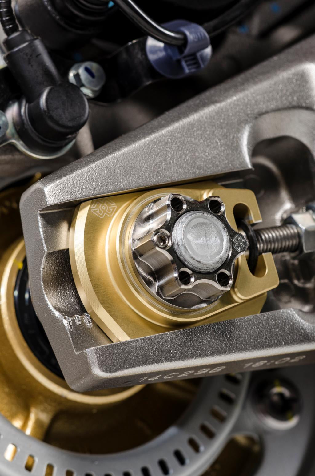 Gilles ACM Titanium Axle Nut M25 x 1.5 for Aprilia & Suzuki Models