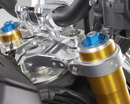 Motocorse Billet Upper Triple Clamp (Yoke) for Ducati Streetfighter V4 / S / SP - 52mm Ohlins SBK Forks