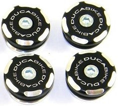 DBK Special Parts (Ducabike) Contrast Cut Frame Plug Kit for the Ducati Panigale 1199 / 899 and Superleggera (no R)